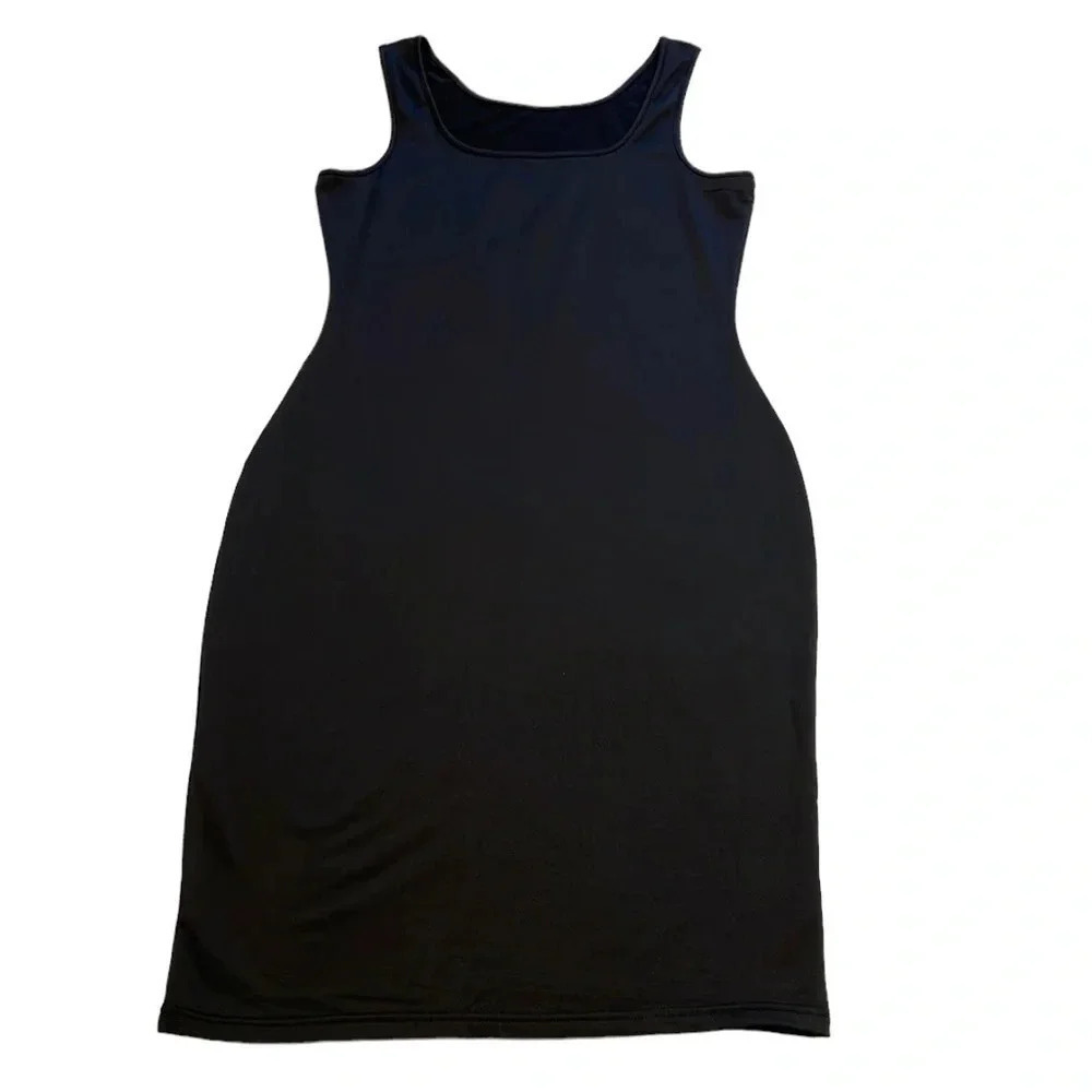 BLACK Body Con Dress - Size XL